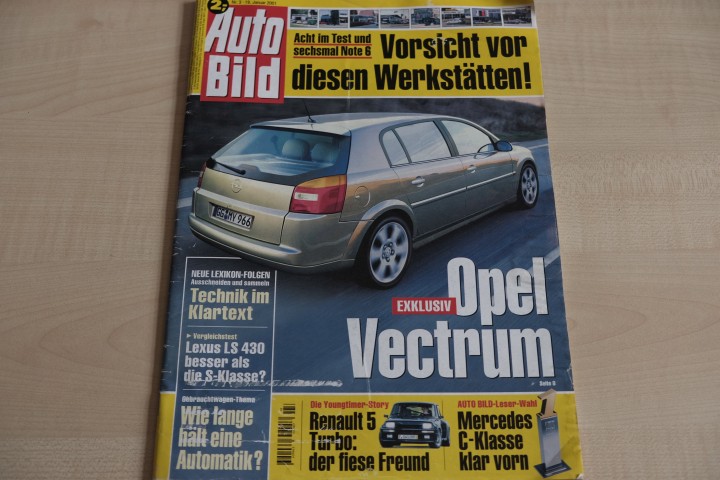 Deckblatt Auto Bild (03/2001)